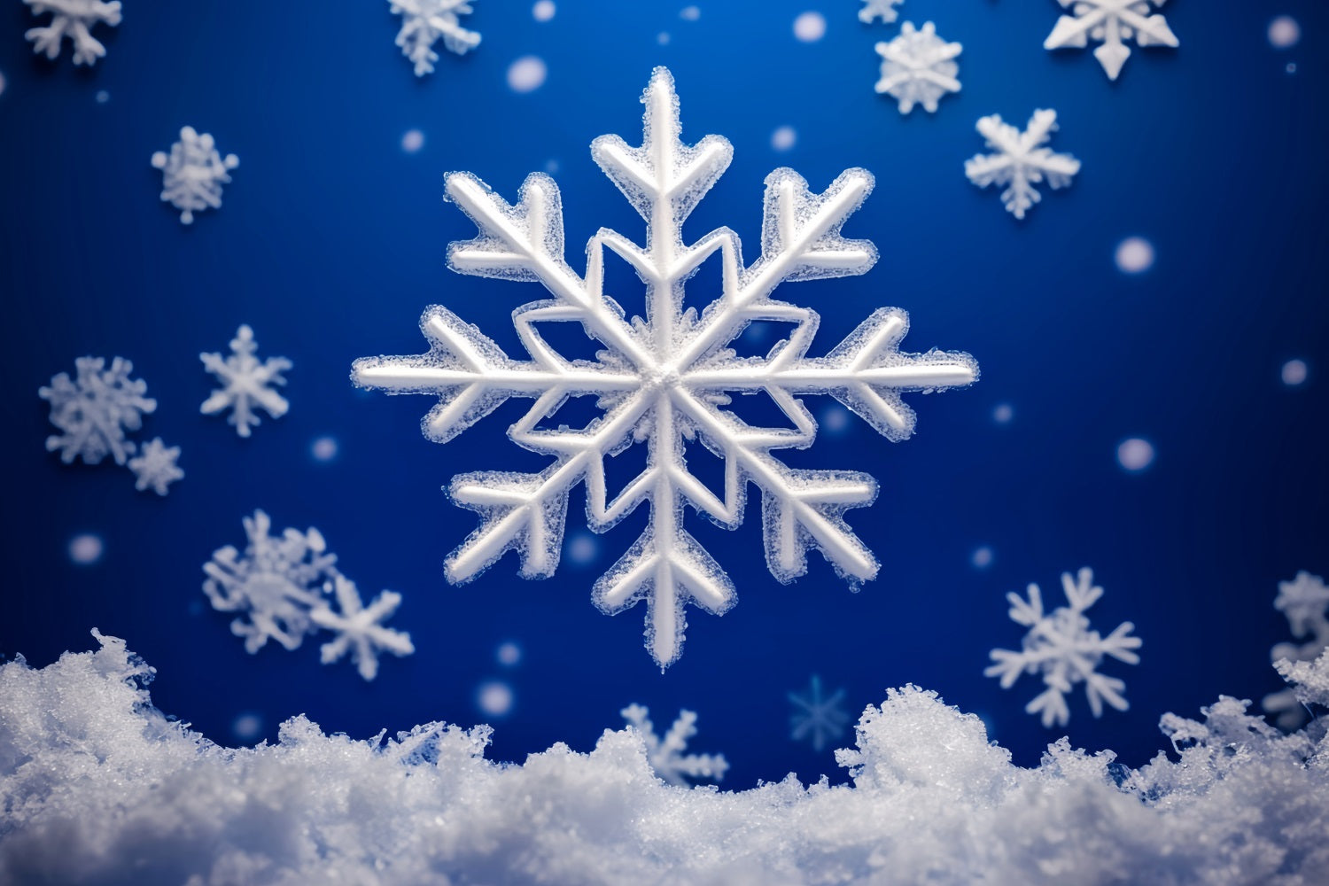 Schneeflocken-Hintergrund Funkelnder weißer Schnee Winterfotografie-Hintergründe LXX510-59