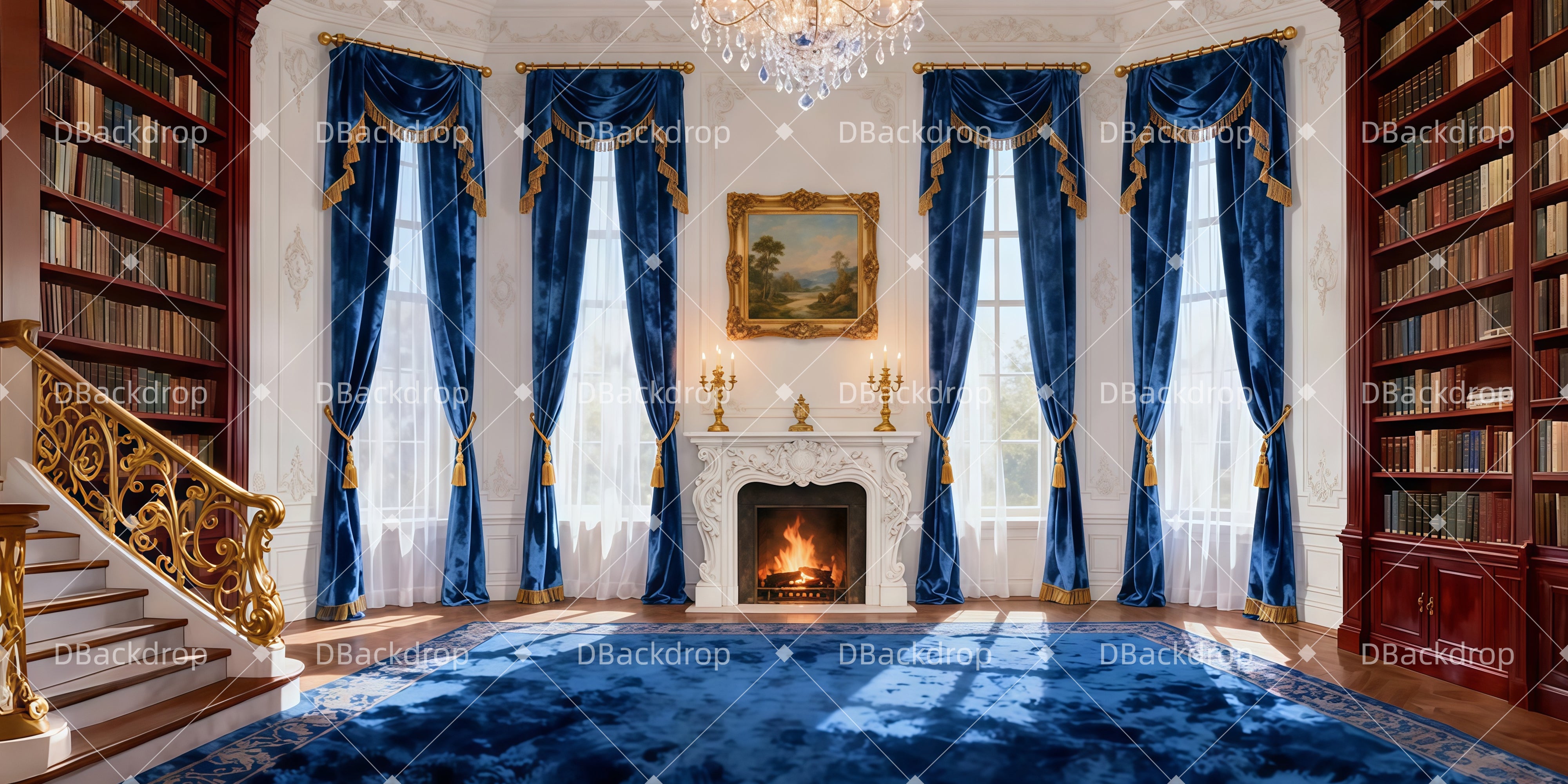 Theaterbühne Vorhang Die große Samtkammer Theater Vorhang auf LXX511-T139