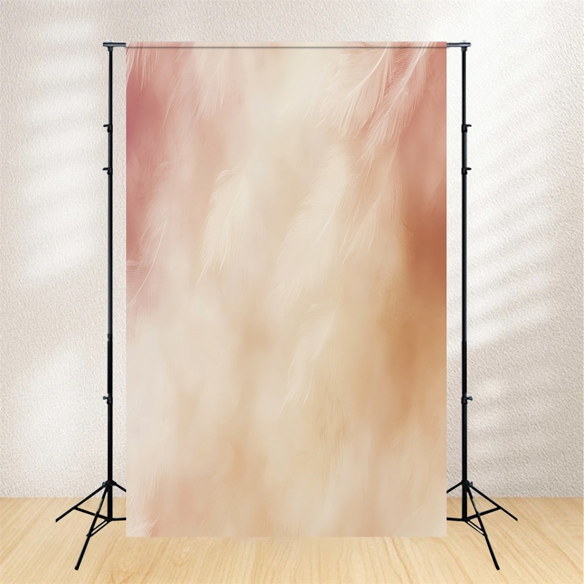 Fotoportrait Hintergrundkulisse Feather Blush Glow Hintergrundkulisse LXX57-253