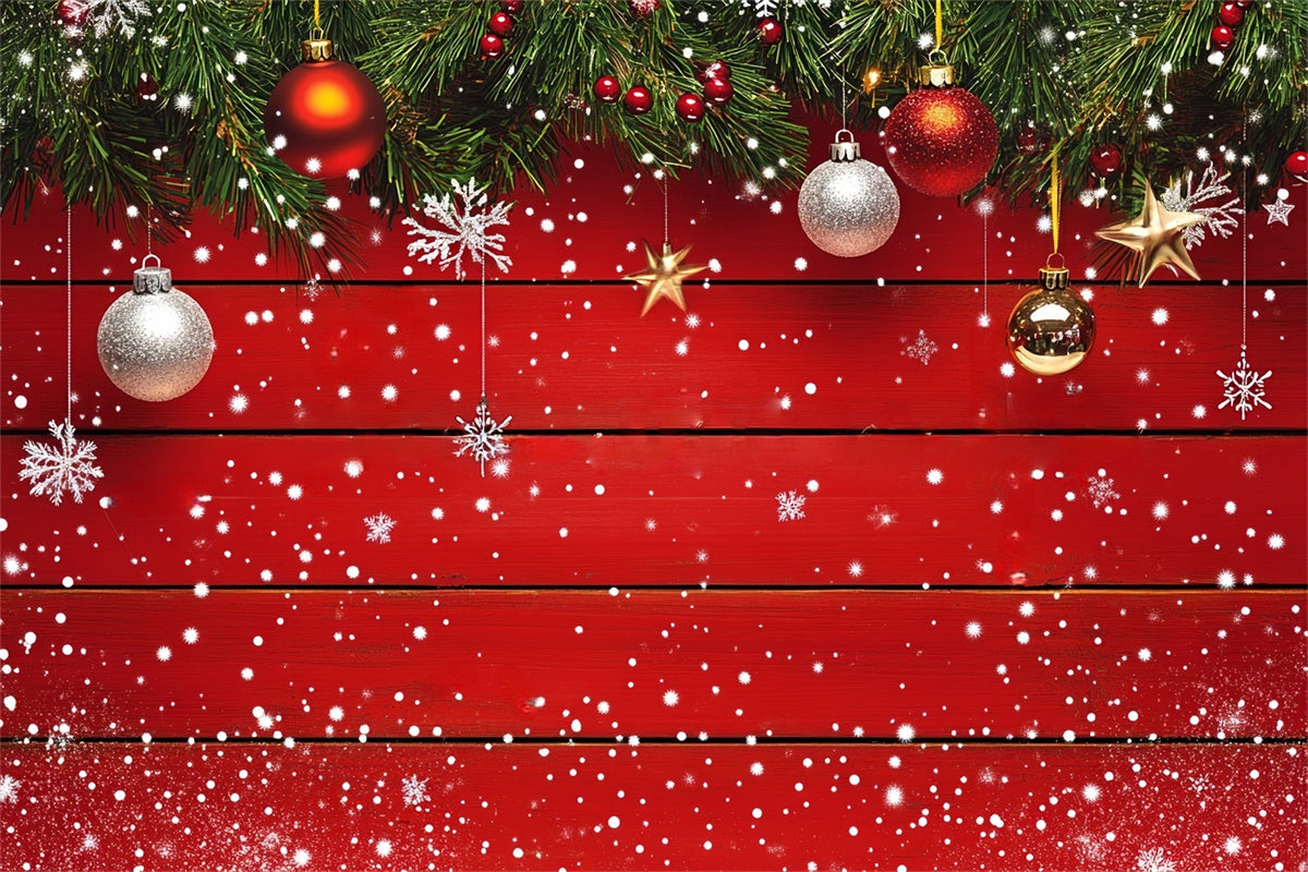 Holzkulisse Sparkle Plank Weihnachtskulisse LXX57-300