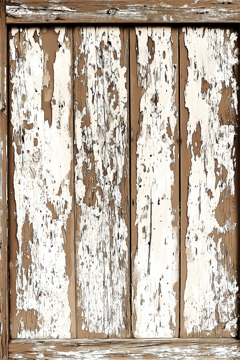 Rustikale Holzkulisse Shabby Abblätternde Farbe Kulisse LXX57-308