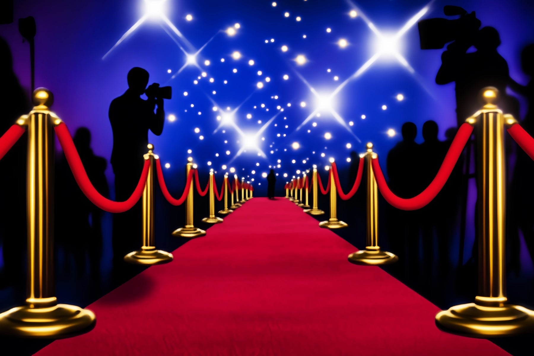 Paparazzi-Foto Hintergrund Hollywood-Nacht Roter-Teppich-Foto-Foto Hintergrund LXX58-324