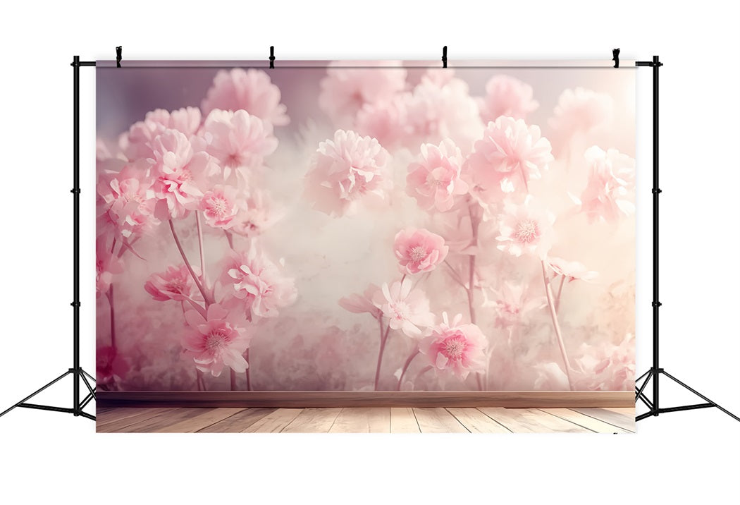 Abstrakter Fotohintergrund Blush Kirschblüte Fotografie Tanzfotohintergrund LXX59-27