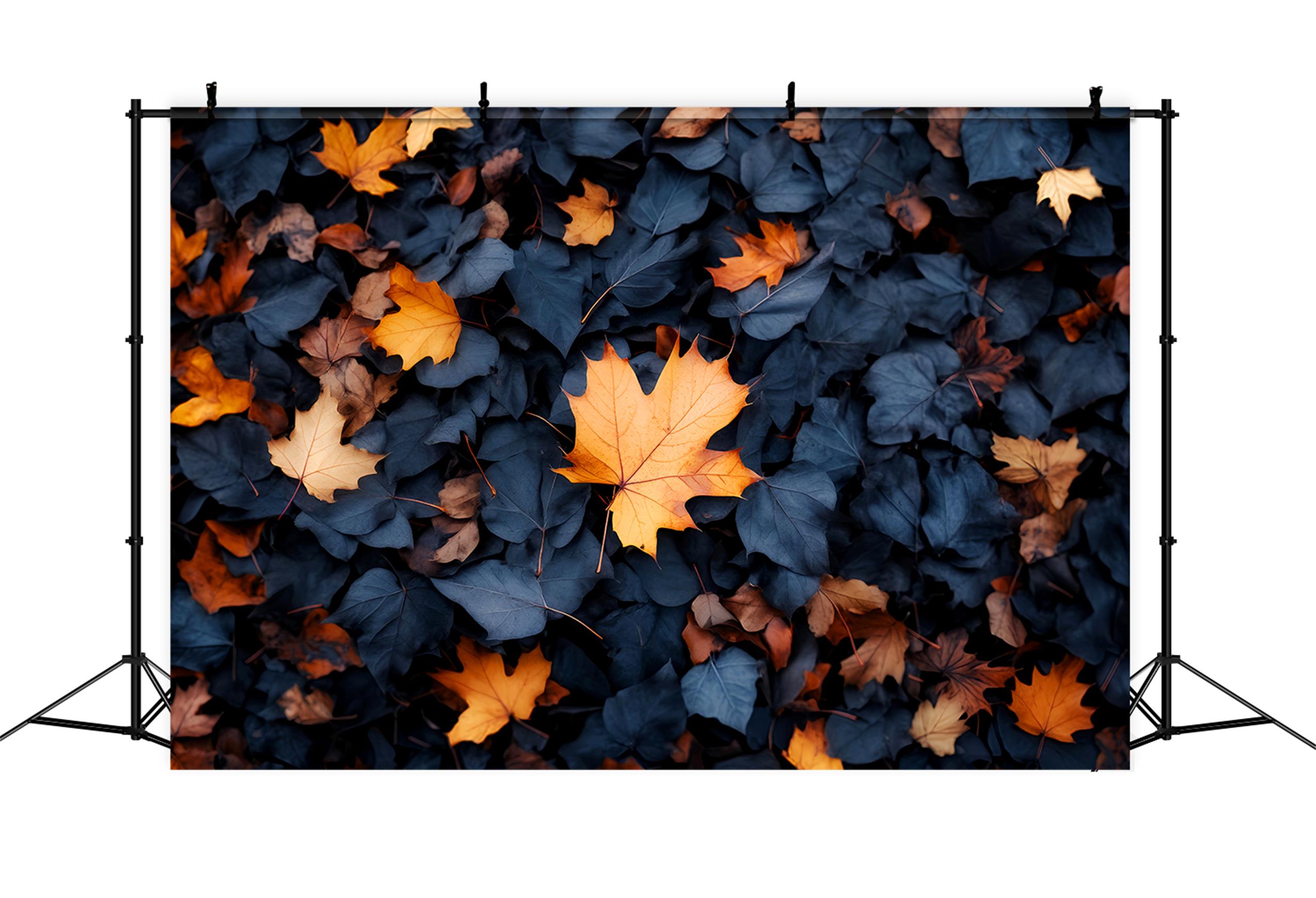 Herbsthintergrund Knackiger Herbst Fallen-Blätter-Muster Herbst-Fotohintergründe LXX59-281