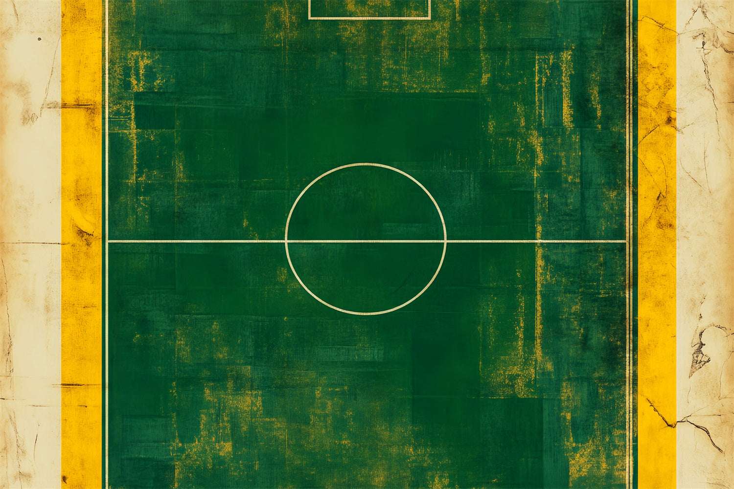 Fußball-Studiohintergründe Vintage-grüner Fußballplatz Sport-Studiohintergründe LXX59-329