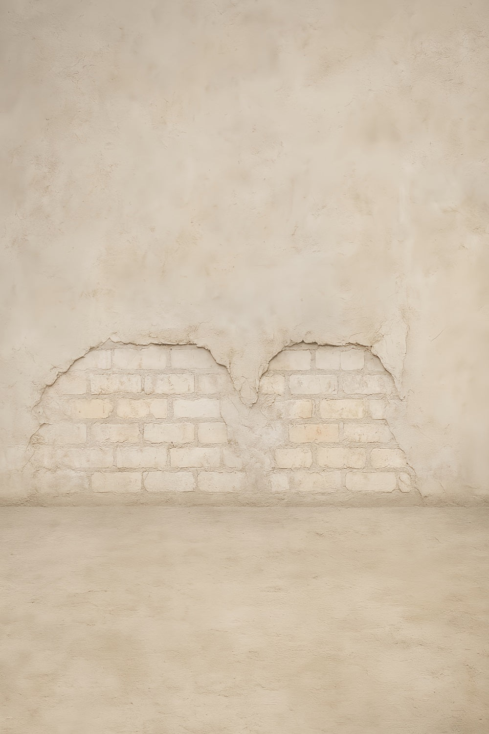 Betonwand-Fotohintergrund Helle Ziegel Vintage-Textur Schulporträt-Fotohintergrund LXX59-422