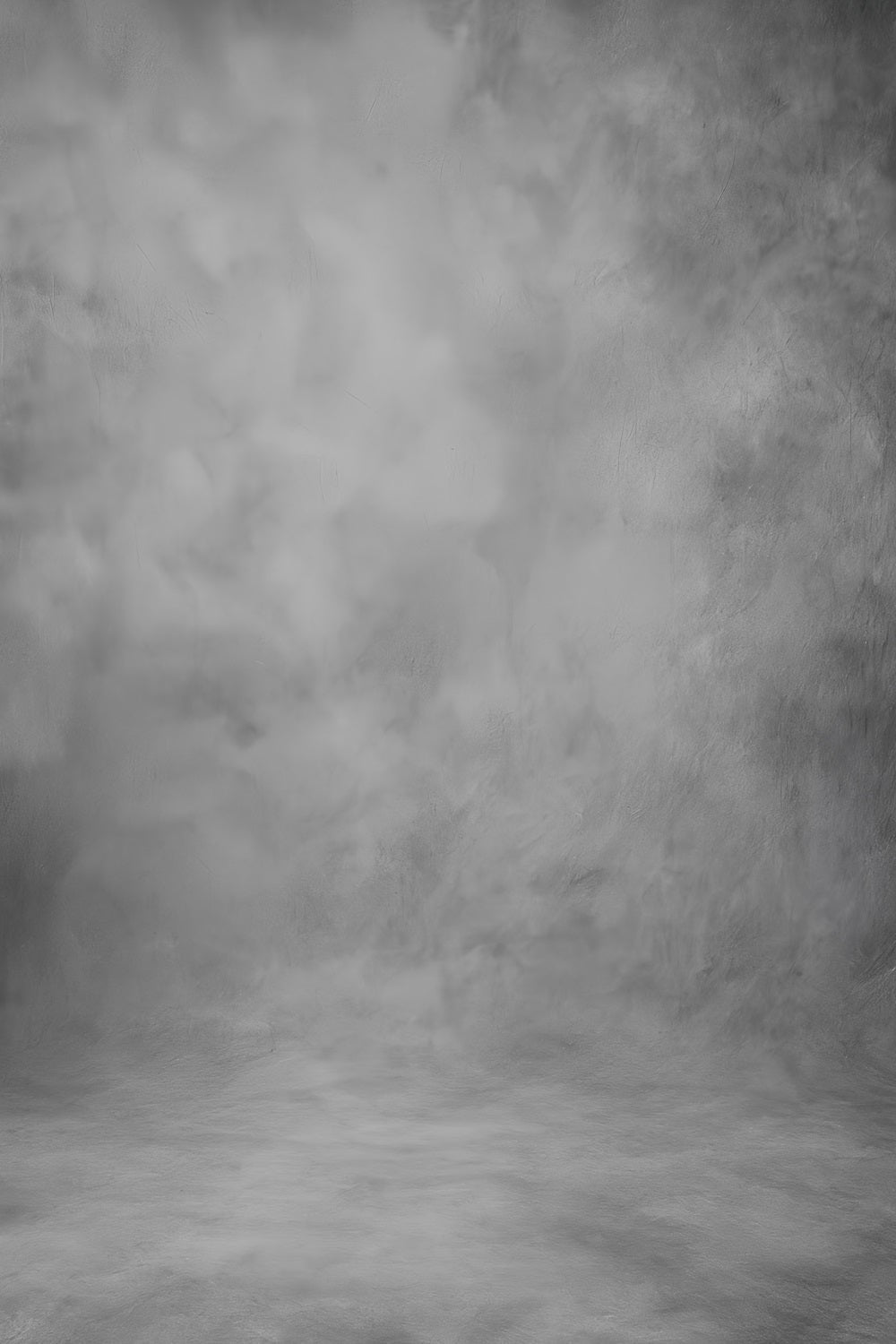 Porträt-Fotohintergrund Weicher grauer Nebel Textur Porträt-Studio-Fotohintergrund LXX59-429