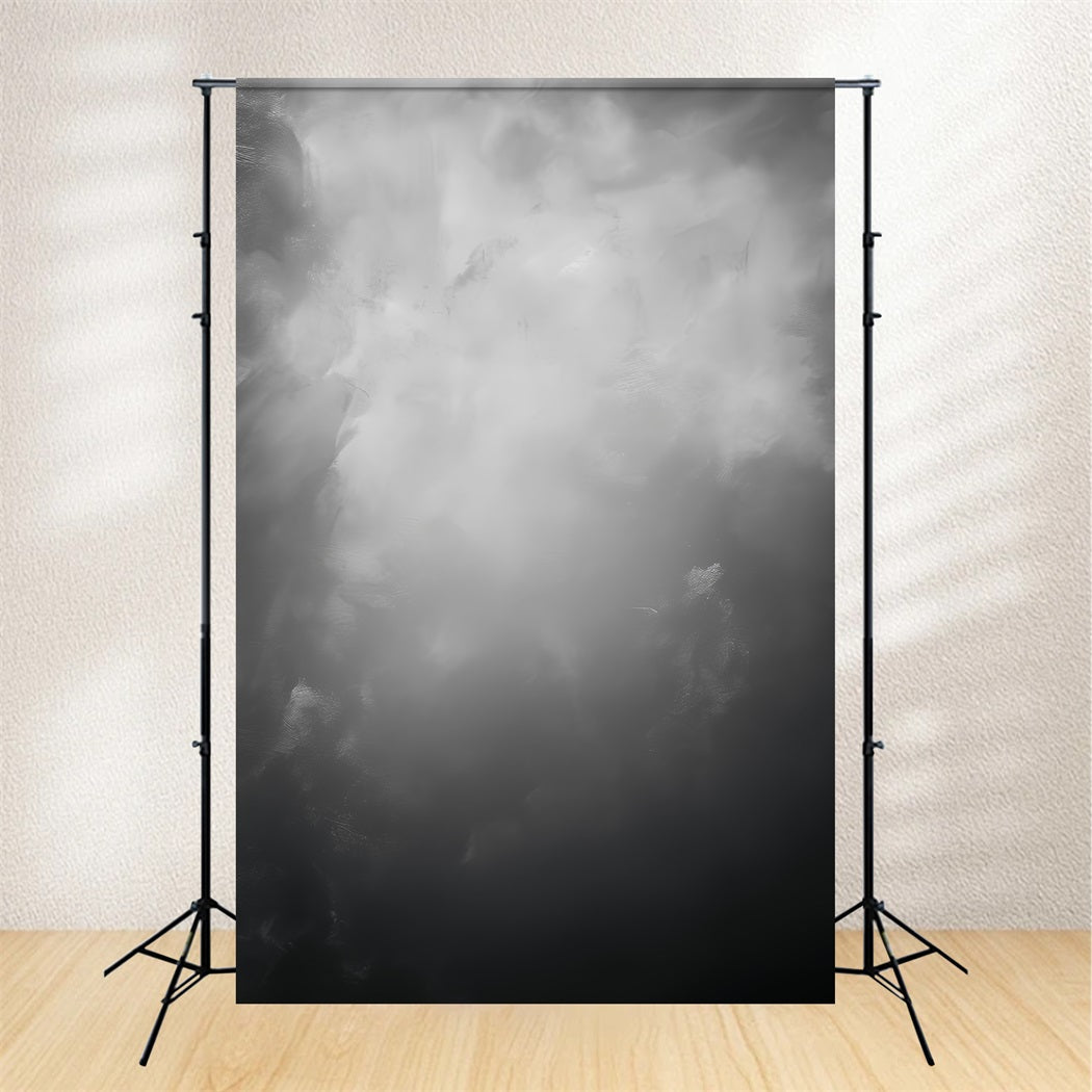 Abstrakter Tanzstudio-Fotohintergrund Weiche graue wolkige Textur Tanzfotohintergrund LXX59-5