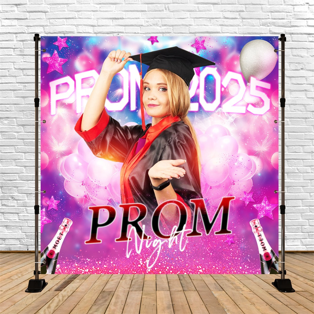 Prom 2025 Kulisse Fantasy Lichter Customized Party Graduation Kulisse LXX6-199