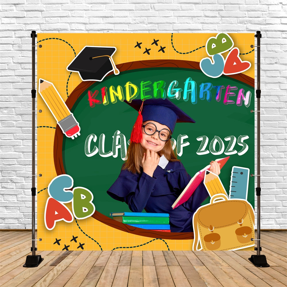 Backdrop Graduation Schule Werkzeuge Personalisierte Party Graduation Backdrop LXX6-207