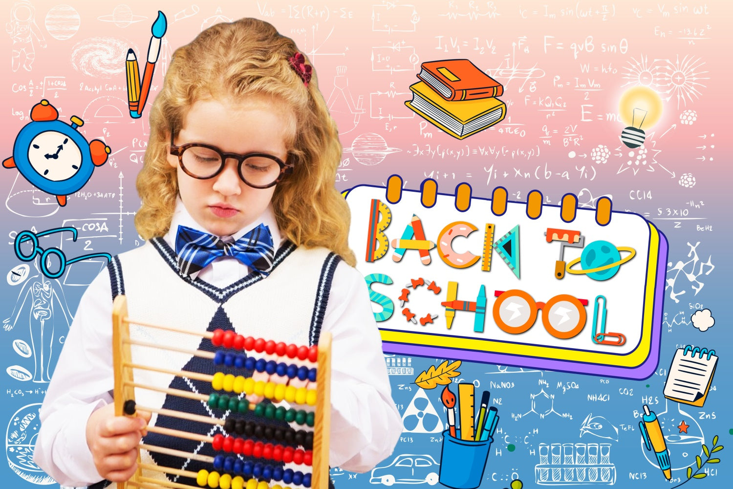 Schule Fotohintergrund Mathe Magie Lernen Individuelles Hintergrundbild LXX6-36