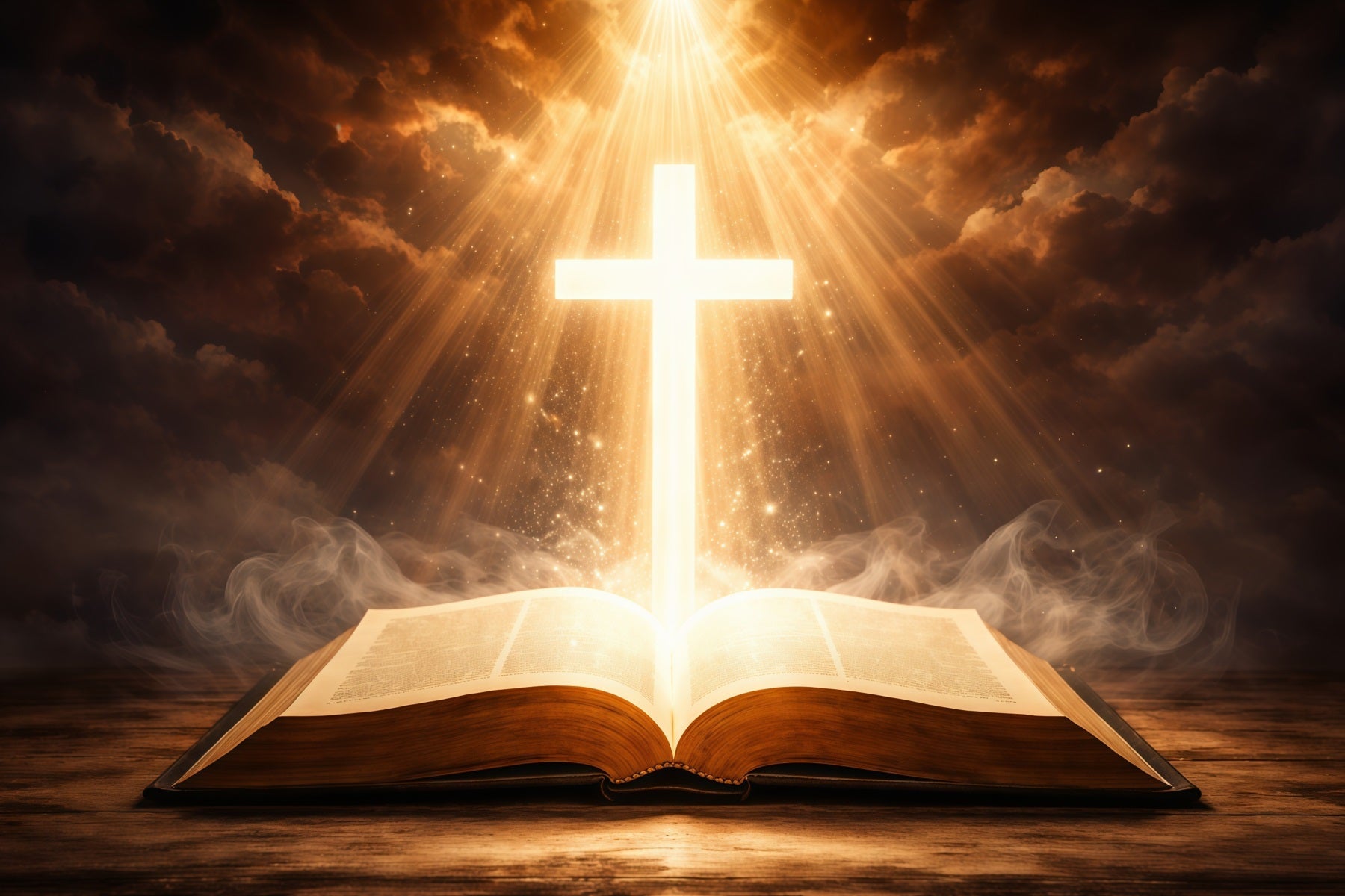 Kirche Ostern Hintergrund Strahlendes Kreuz Heilige Schrift Glanz Ostern Hintergrund Ideen LXX62-36