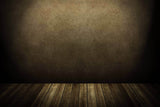 Abstrakte Deep Brown Fotografie Hintergrund mit hölzernen Boden M2-05