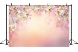 Frühling Rosa und weiße Blumen blühende Hintergrund M2-11