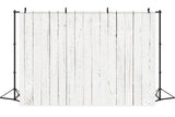 Klassische Holzmaserung Planke weiße Farbe Drop Trace Holz Hintergrund M2-22