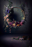 Abstrakter Floraler Ring Portraitfotografie Hintergrund M5-70