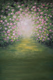 Blühende Rosenblüten Verschwommener Abstrakter Hintergrund M5-78