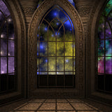 Fantasiezimmer Innere Magischer Fenster Hintergrund M7-31
