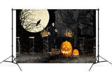 Halloween Spooky Grave Ghost Fotografie Hintergrund M9-49