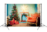 Weihnachtsbaum Sessel Holiday Decor Backdrop M9-79