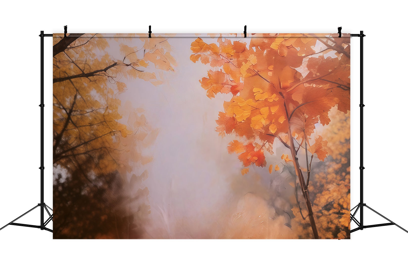 Herbst-Hintergrund Goldene Herbstblätter Herbst-Fotohintergrund MRR10-55