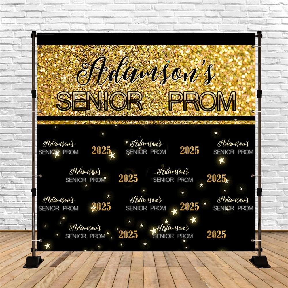 Prom Backdrop Ideen Glitter Banner Elegant Fest Abschlussfeier Backdrop MRR6-2