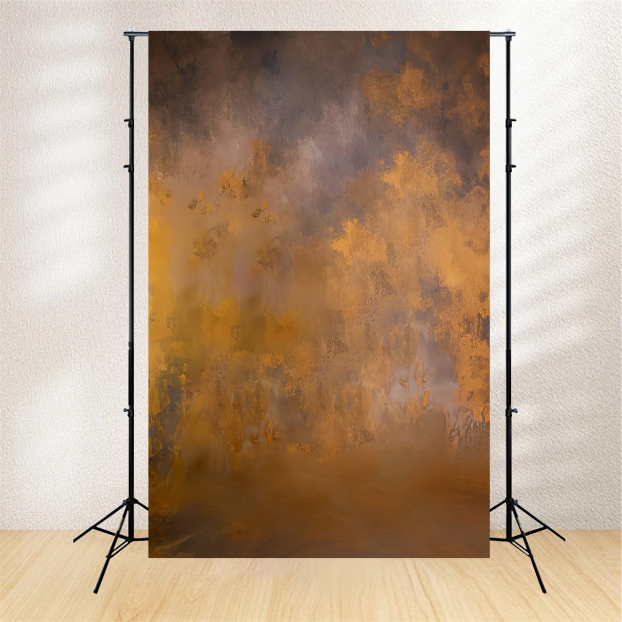 Abstrakter Fotohintergrund Goldbraune Texturwand Abstrakter Fotohintergrund MRR9-108