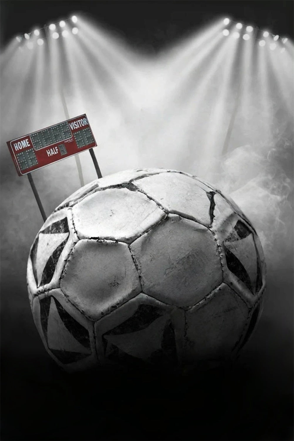 Fußball-Fotohintergrund Fußball Stadionbeleuchtung Sport-Fotohintergrund MRR9-27