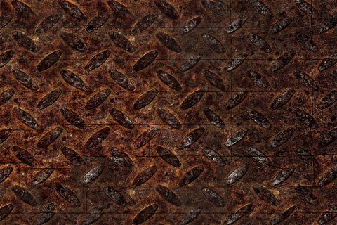 Rostige Eisenplatte Konvexe Gummibodenmatte für Fotografie RM12-74