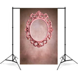 DBackdrop Kunst Fantasy Pink Oval Fotorahmen Abstrakt Hintergrund RR4-48