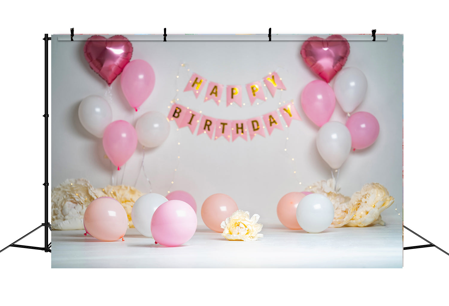 Baby Geburtstag Banner Dekoration Hintergrund RR5-40