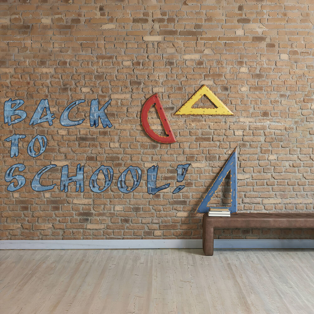 Back to School Lineale Fotografie Hintergrund RR6-29