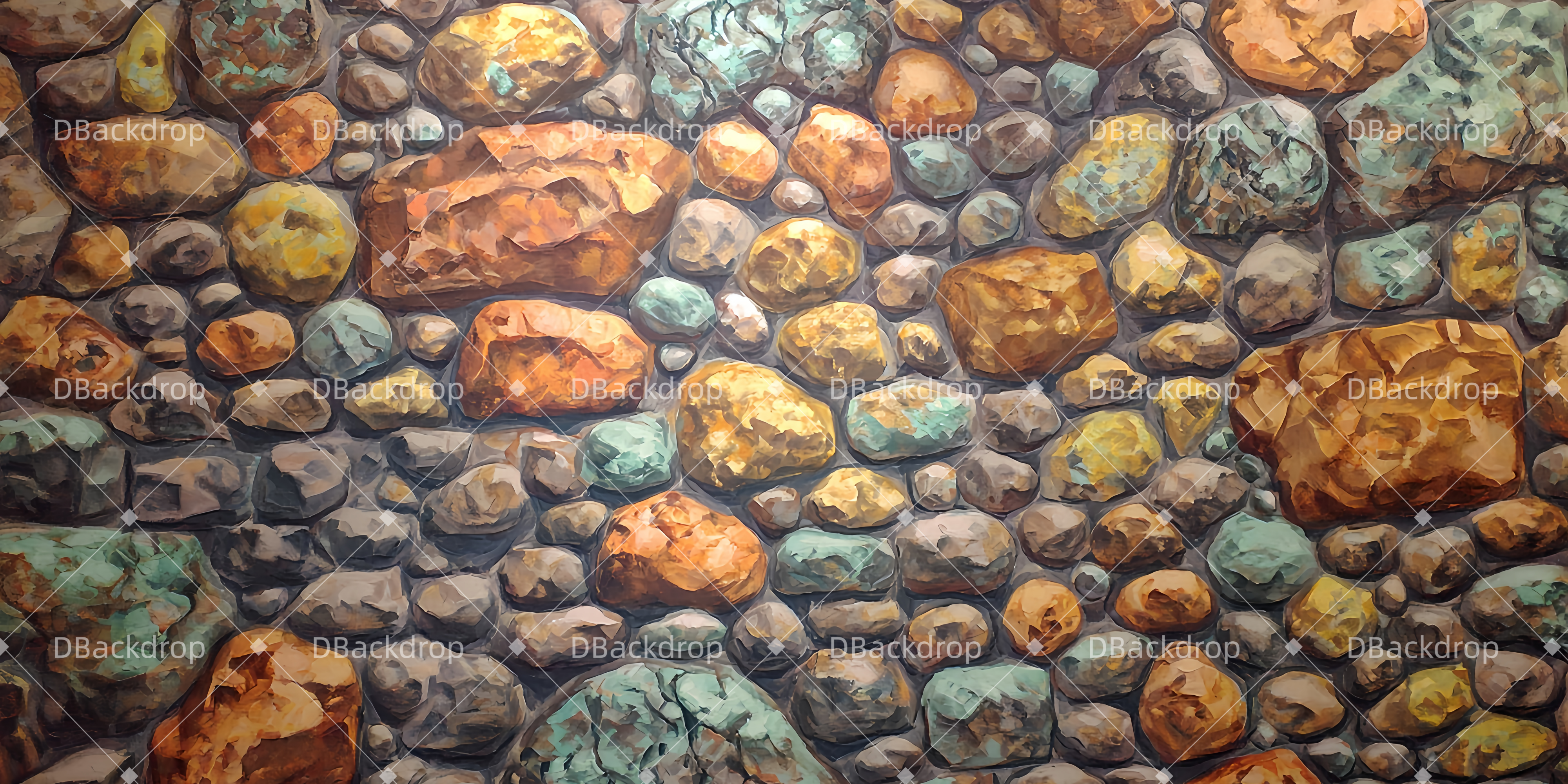 Theater Backdrops Hungersnot in Kanaan Theaterbühne mit Vorhang TWW510-T7