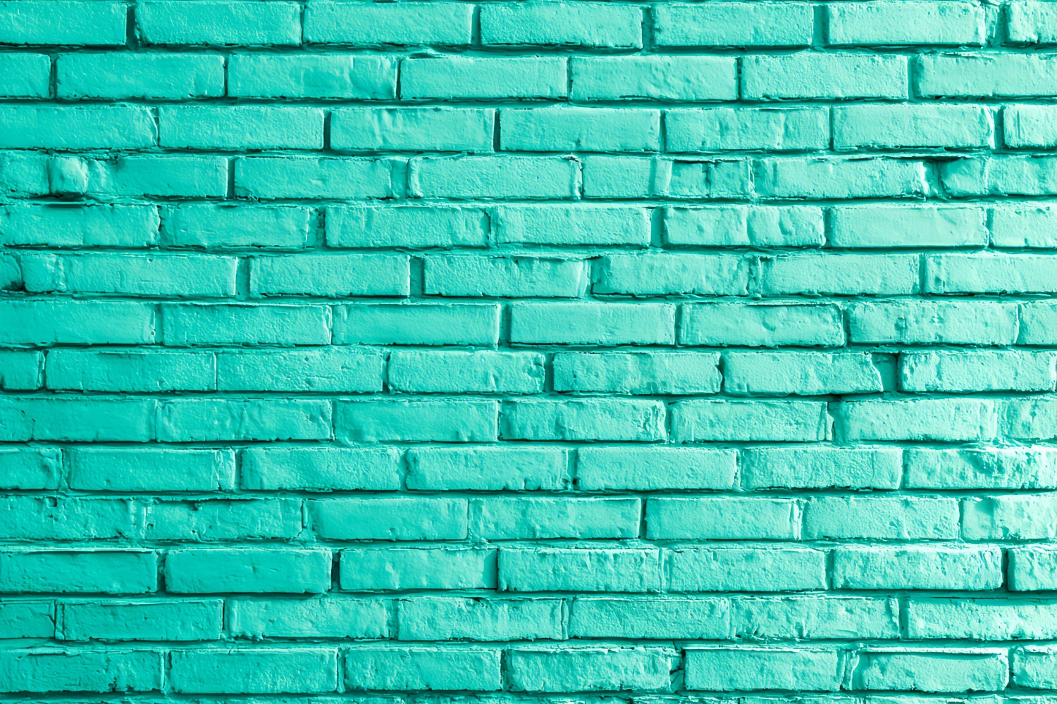 Ziegelsteinwand-Fotohintergrund Hellblaue Wand Ziegelstein-Fotohintergrund TWW59-166