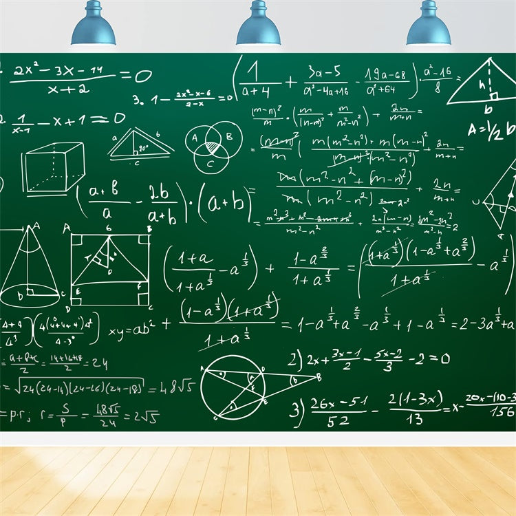 Zurück zu Schule Mathe Fotografie Backdrop BRP7-8