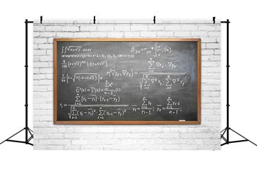 Zurück zu Schule Backsteinmauer Blackboard Backdrop BRP7-50