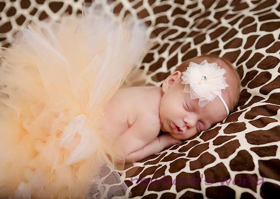 Neugeborenes Fotografie Requisiten Tutu Rock Kleid mit passendem Stirnband für Baby Girl