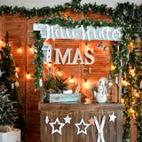 Weihnachtshintergrund-Baum-Verkaufs-Regal-Hintergrund D1012