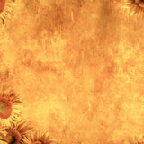 Vintage Ölgemälde Sonnenblumen Hintergrund D1023