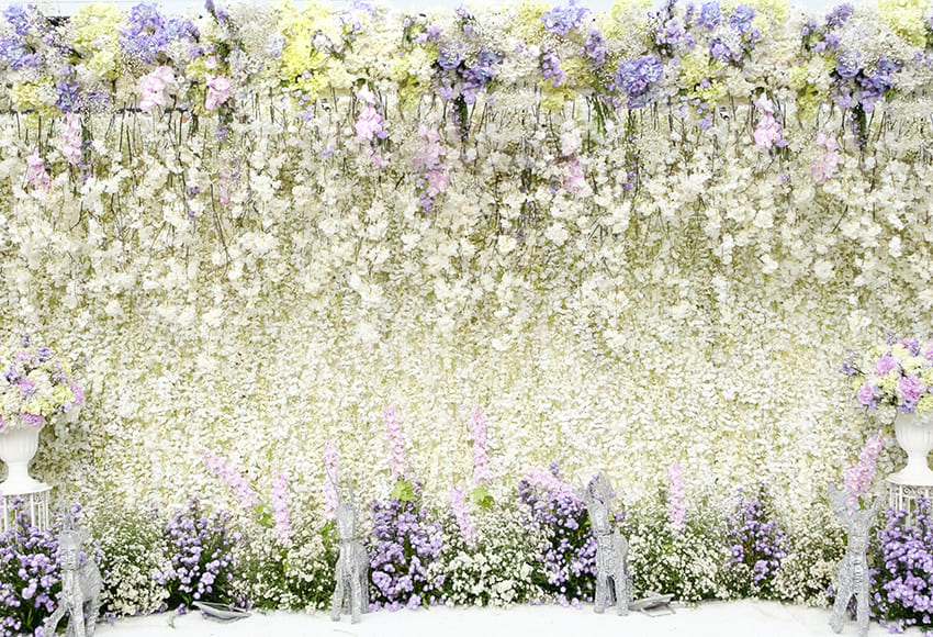 Flower Wall Decoration Photo Backdrop for Wedding