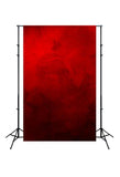 Abstract Watercolor Red Portrait Backdrop for Photo Shoot D206