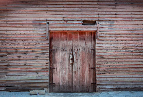 Vinatge Wood Cabin Door Barn Backdrop for Photography D417