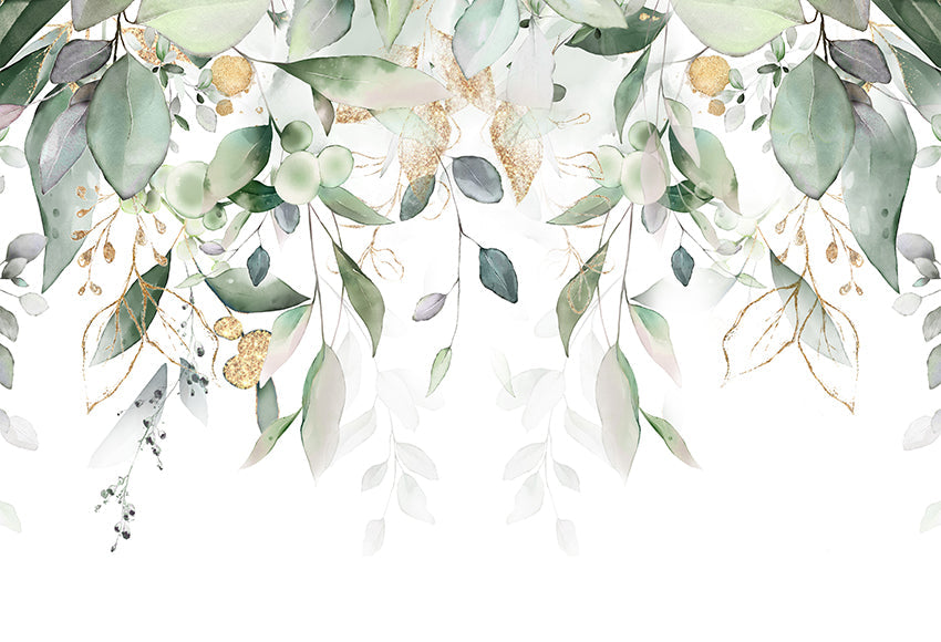 Greenery Eucalyptus Leaves Photography Backdrop