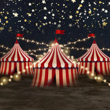 Circus Backdrop Tent Night Star Photography Backdrop