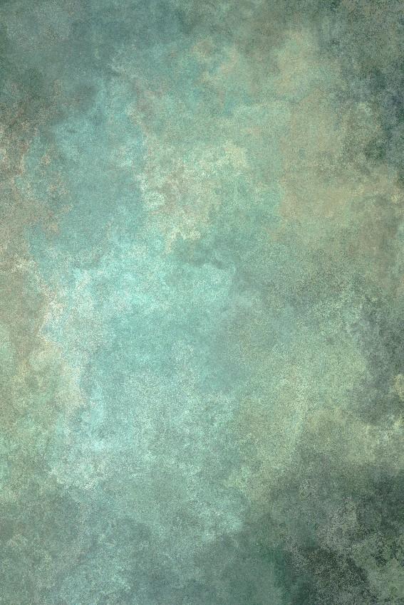 Green Multicolor Painted Abstract Texture Backdrop for Photography DHP-632