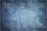 Retro blaue Kunst gemalt abstrakte Textur Fotografie Hintergrund DHP-684