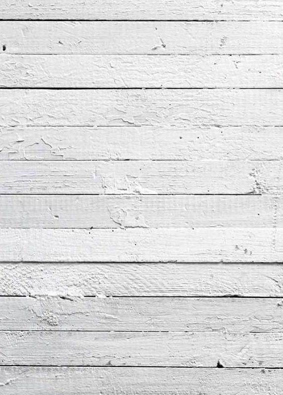 White Vintage Wood Wall Photography Backdrop  F-025