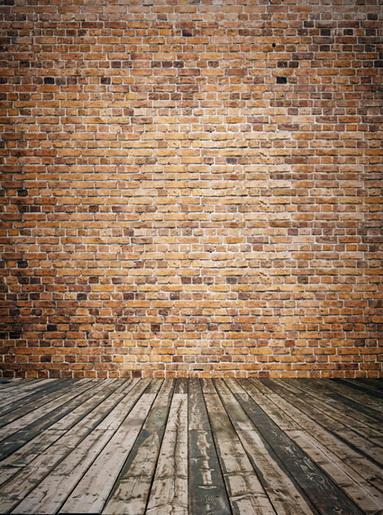 Brown Retro Brick Wall Backdrop for Photography F-142