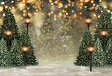 Weihnachtsbäume Lichter Blinkende Hintergründe G-1440