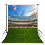 Football Field Sport Backdrop for Party Decorations G-379